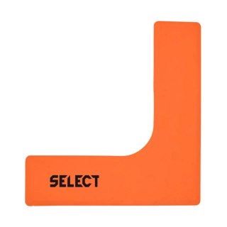 Select Znaczniki pola płaskie Select 16 szt. z 4 narożnikami pomarańczowe 17188