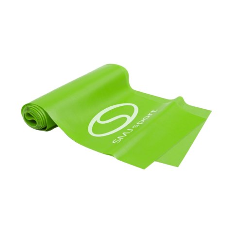 Smj Taśma oporowa fitness Smj 0,35 mm 150x15 cm light zielona EX035