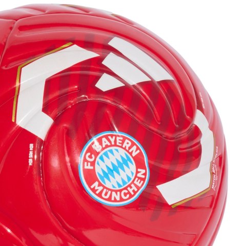 Adidas Piłka nożna adidas FC Bayern Home Mini czerwona KE5110