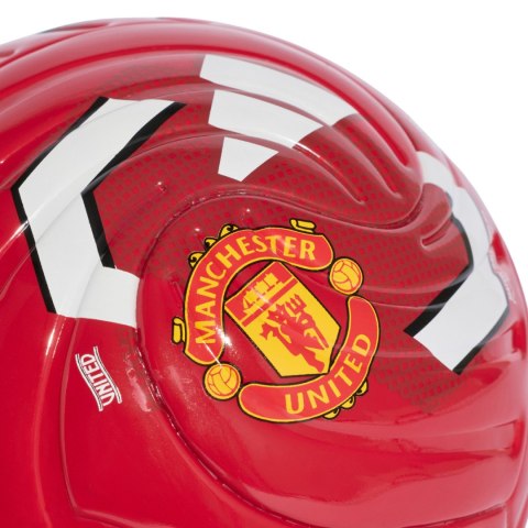 Adidas Piłka nożna adidas Manchester United Home Mini czerwona KE5120