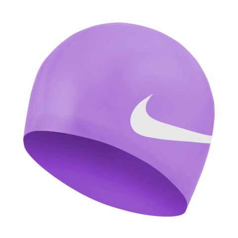 Nike Czepek pływacki Nike Big Swoosh fioletowy NESS8163-569