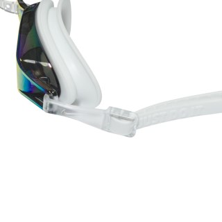 Nike Okulary pływackie Nike Chrome Mirrored biało-czarne NESSD125-115 OS