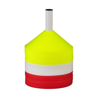 Select Pachołki treningowe Select 48 szt. żółte, czerwone, białe 800022