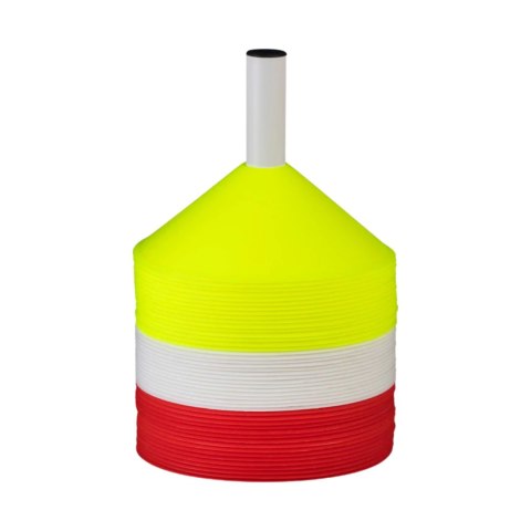 Select Pachołki treningowe Select 48 szt. żółte, czerwone, białe 800022