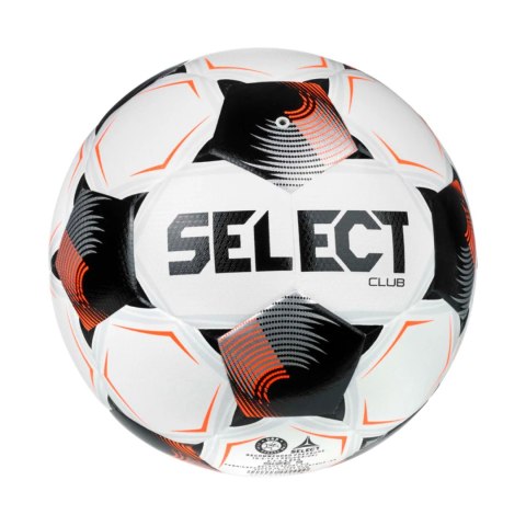 Select Piłka nożna Select Club v26 FIFA Basic biało-czarno-pomarańczowa 1016691/120084