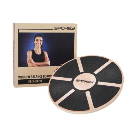 Spokey Platforma do balansowania Spokey Balance Board drewniana 928815