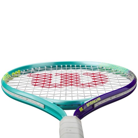 Wilson Rakieta do tenisa ziemnego Wilson Intrigue Junior 25 TNS RKT 3 7/8 miętowo-fioletowa WR180310U