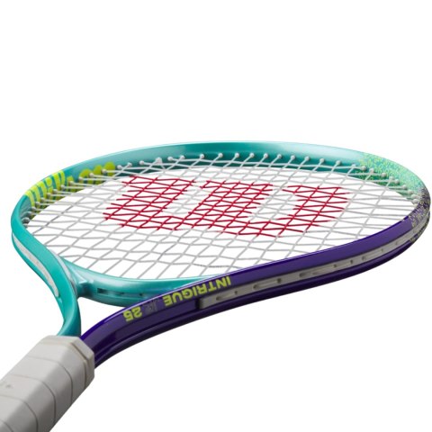 Wilson Rakieta do tenisa ziemnego Wilson Intrigue Junior 25 TNS RKT 3 7/8 miętowo-fioletowa WR180310U
