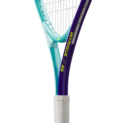 Wilson Rakieta do tenisa ziemnego Wilson Intrigue Junior 25 TNS RKT 3 7/8 miętowo-fioletowa WR180310U