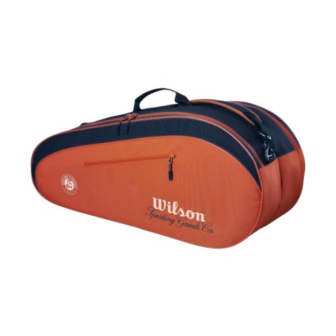 Wilson Torba tenisowa Wilson Roland Garros 2026 Team 6PK pomarańczowo-granatowa WR8053301001