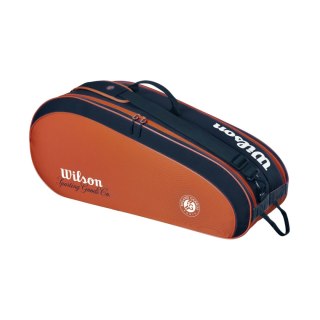 Wilson Torba tenisowa Wilson Roland Garros 2026 Team 6PK pomarańczowo-granatowa WR8053301001