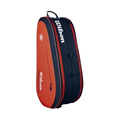 Wilson Torba tenisowa Wilson Roland Garros 2026 Team 6PK pomarańczowo-granatowa WR8053301001