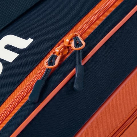 Wilson Torba tenisowa Wilson Roland Garros 2026 Team 6PK pomarańczowo-granatowa WR8053301001