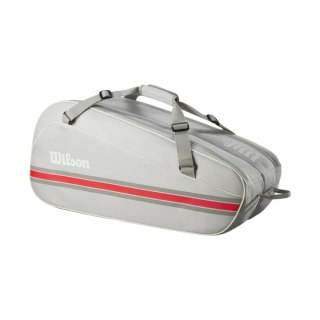 Wilson Torba tenisowa Wilson Team 6PK szaro-czerwona WR8039903001