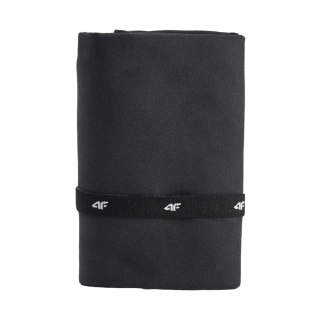 4F Ręcznik 4F U075 80x130 cm głęboka czerń 4FWSS26ATOWU075 20S