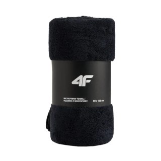4F Ręcznik 4F U113 80x130 cm głęboka czerń 4FWSS26ATOWU113 20S