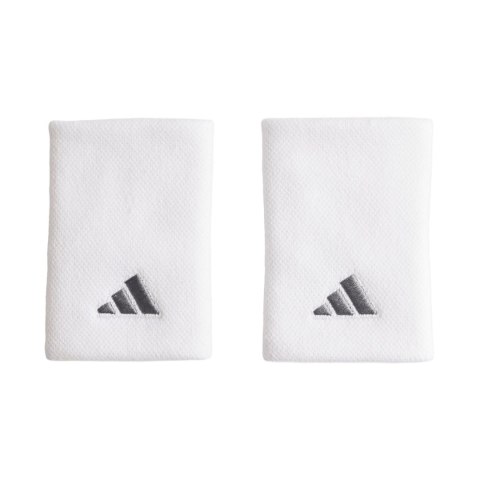 Adidas Frotka na rękę adidas Tennis Wristband Large 2 szt. biała IA7545