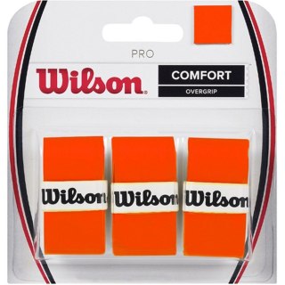 Wilson Owijka Wilson Pro Comfort Overgrip pomarańczowe WRZ470820