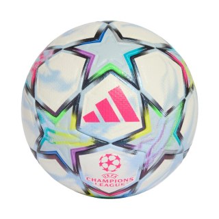 Adidas teamwear Piłka nożna adidas UCL Pro 26/27 League Stage biało-błękitna / kolorowa KE9757