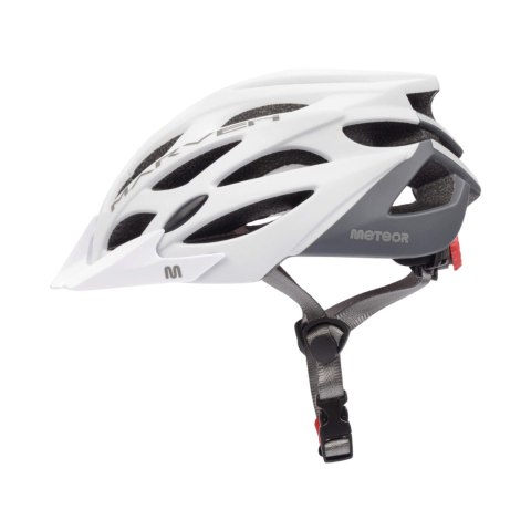 Meteor Kask Meteor Marven L 58-61 cm biało-szary 24725