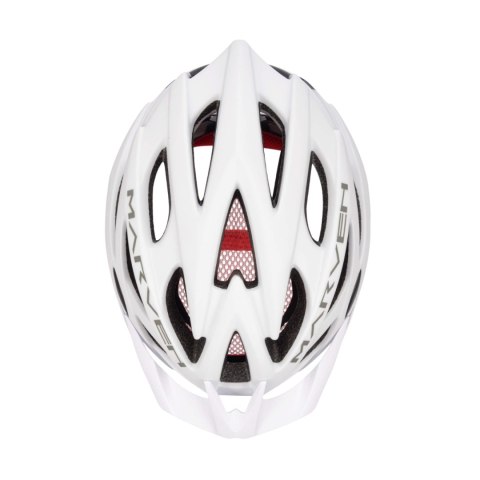 Meteor Kask Meteor Marven L 58-61 cm biało-szary 24725