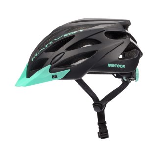 Meteor Kask Meteor Marven L 58-61 cm czarno-miętowy 24794