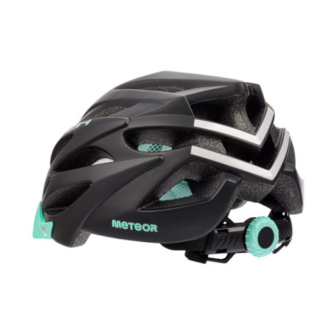 Meteor Kask Meteor Marven L 58-61 cm czarno-miętowy 24794