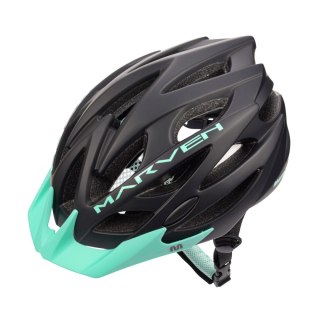 Meteor Kask Meteor Marven M 55-58 cm czarno-miętowy 24793