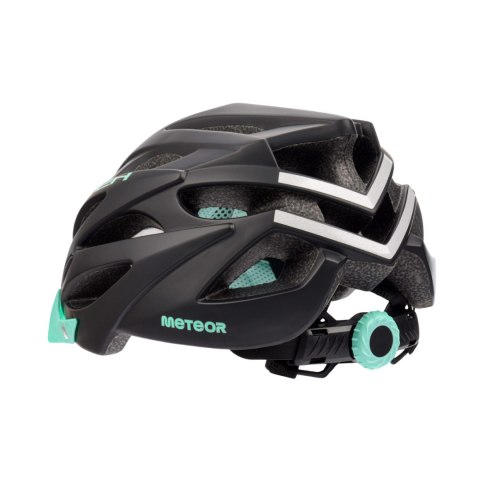 Meteor Kask Meteor Marven M 55-58 cm czarno-miętowy 24793