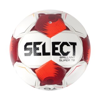 Select Piłka nożna Select Brillant Super TB Betclic 1 Liga FIFA Quality PRO biało-czerwono-pomarańczowa 1018437