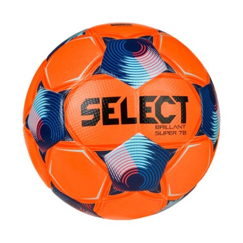 Select Piłka nożna Select Brillant Super TB FIFA Quality PRO pomarańczowo-niebieska 1018437