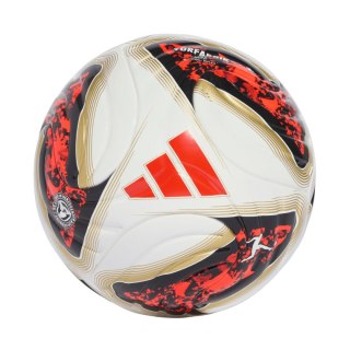 Adidas Piłka nożna adidas Bundesliga 26/27 Torfabrik Mini biało-pomarańczowo-złota KG6039