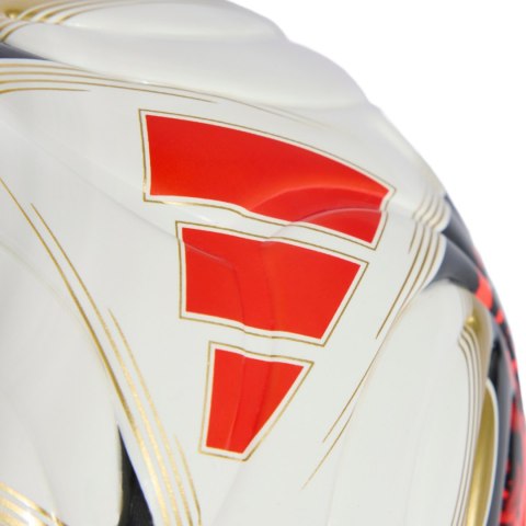 Adidas Piłka nożna adidas Bundesliga 26/27 Torfabrik Mini biało-pomarańczowo-złota KG6039
