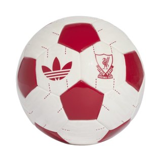 Adidas Piłka nożna adidas Liverpool FC Away mini biało-czerwona KE5134