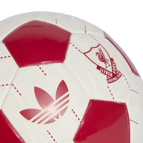 Adidas Piłka nożna adidas Liverpool FC Away mini biało-czerwona KE5134