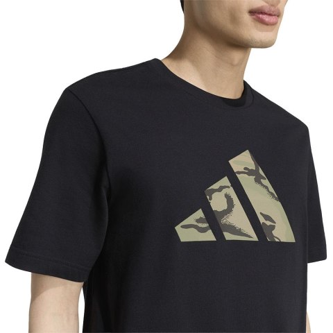 Adidas T-Shirt adidas Camo Three Bar Logo Graphic KT1686