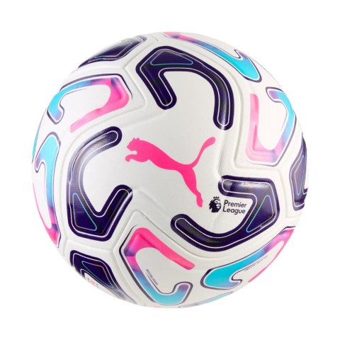 Puma Piłka nożna Puma Stellar Match PL Reactivity FIFA biało-fioletowo-różowa 85110 01