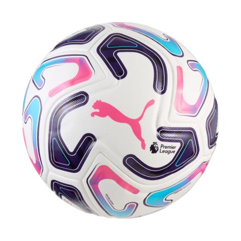 Puma Piłka nożna Puma Stellar Pro PL Reactivity FIFA Quality Pro biało-fioletowo-różowa 85107 01