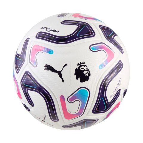 Puma Piłka nożna Puma Stellar Pro PL Reactivity FIFA Quality Pro biało-fioletowo-różowa 85107 01