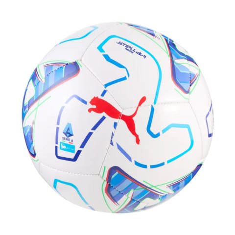 Puma Piłka nożna Puma Stellar Serie A Mini biało-niebieska 85166 01