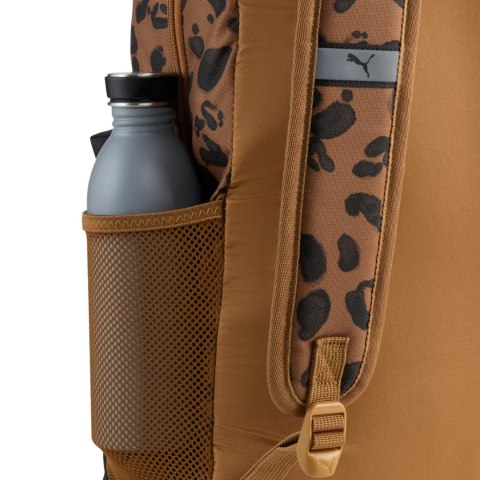 Puma Plecak Puma Phase AOP brązowo-czarny / panterka 91169 16