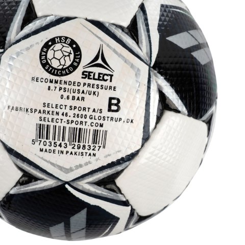 Select Piłka nożna hala Select Futsal Planet FIFA Basic II gatunek biało-czarno-szaro-zielona 17646/1014387