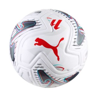 Puma Piłka nożna Puma Stellar Nitro Ultimate LaLiga biało-czerwono-czarna 85078 01
