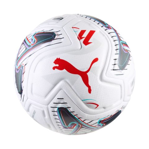 Puma Piłka nożna Puma Stellar Nitro Ultimate LaLiga biało-czerwono-czarna 85078 01